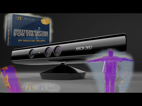 Видео: скелетная анимация с помощью Kinect и iPiMocapStudio