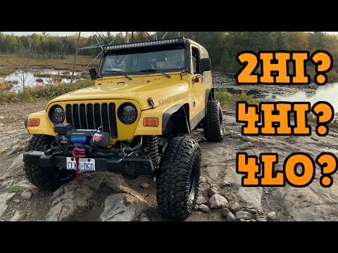 Видео: Как использовать полный привод на Jeep Wrangler любого года выпуска