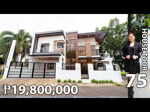 Видео: ЭКСКУРСИЯ ПО ДОМУ 75 | Изысканный современный дом с бассейном и элегантным интерьером