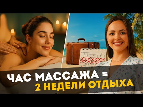 Видео: Почему массаж круче отпуска? 🤯 Секрет, о котором молчат массажисты!