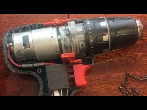 Видео: Ремонт кнопки без замены. Шуруповерт Bosch (Бош) GSR 18-2-Li Plus. Кнопка Solteam TG21.