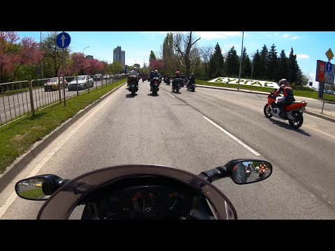 Видео: Откриване на мотосезон 2023 Бургас / Морска гара