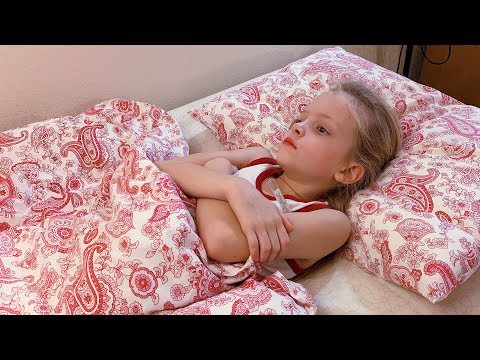 Видео: ЗАБОЛЕЛА (( Высокая температура ! Вирус подхватила в школе?