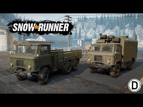 Видео: Мод пак ГАЗ 34 и ГАЗ 66 (Приватный) Для SnowRunner