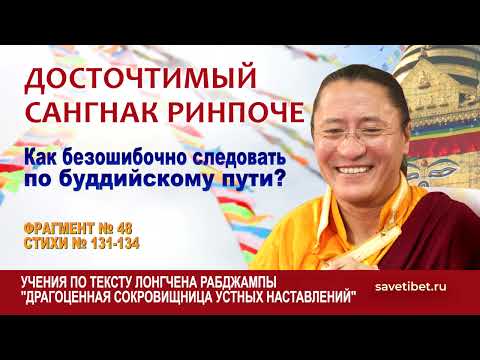 Видео: Сангнак Ринпоче. Как безошибочно следовать по буддийскому пути?