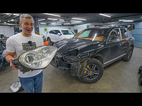 Видео: Я КУПИЛ И ВОССТАНОВИЛ PORSCHE CAYENNE TURBO S ЗА 500К