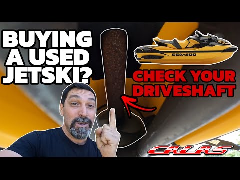 Видео: Покупаете подержанный SEA DOO RXTX? Перед покупкой стоит проверить это. + Ржавый карданный вал