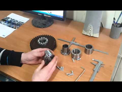 Видео: Коническая быстрозажимная втулка, муфта. Quick-sleeve.