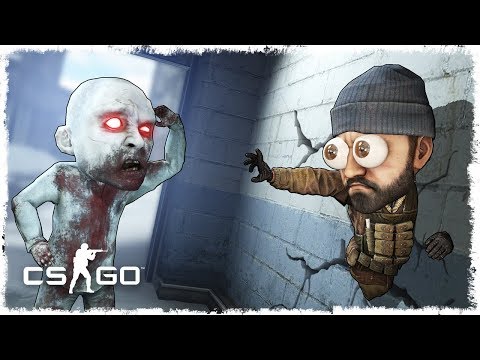 Видео: ЗАСТРЯЛ В ТЕКСТУРАХ УБЕГАЯ ОТ ЗОМБИ В CS:GO!!! (ЗОМБИ В КС:ГО)