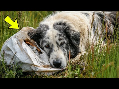 Видео: Полицейские СПАСАЮТ ПЛАЧУЩУЮ СОБАКУ, которая вцепилась в сумку. Они кричат, когда видят, что внутри!