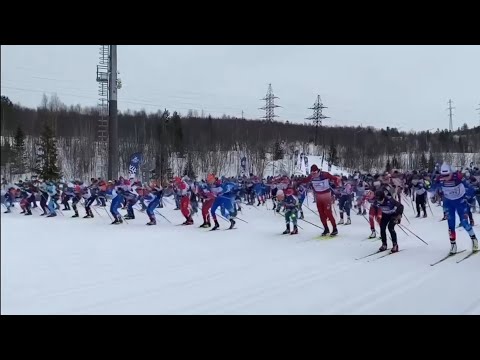 Видео: 50 Мурманский лыжный марафон (2024, половинка)