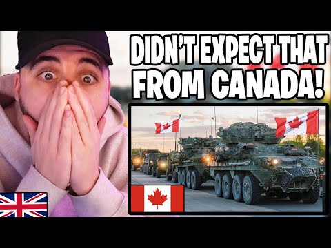 Видео: Реакция британца на вопрос, насколько сильны будут вооруженные силы Канады в 2025 году?