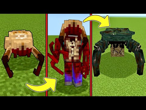 Видео: ЭВОЛЮЦИЯ ХЭДКРАБА В МАЙНКРАФТ Minecraft Half Life