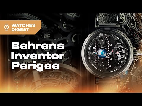 Видео: Орбита стиля: часы Behrens Inventor Perigee