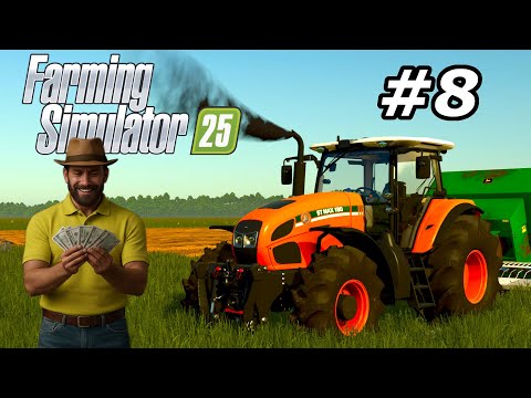Видео: МЕГАФЕРМА ЧЕЛЛЕНДЖ от 0$ на ПЛОСКОЙ КАРТЕ ❌ БЕЗ АРЕНДЫ! 👨‍🌾 #8