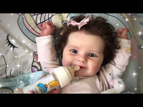 Видео: Утро с реборном Полли | Покупки для Реборна | Morning reborn baby