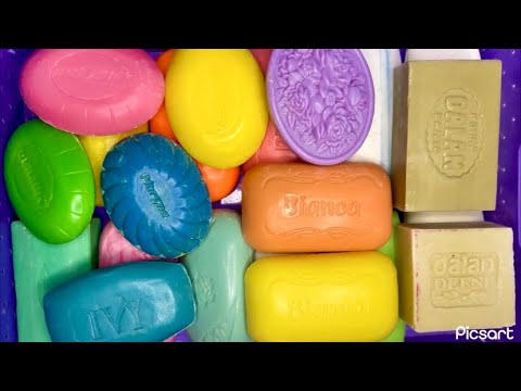 Видео: ASMR🧼Cutting dry soap 🔪🎶Резка сухого мыла ❤️🧡💚🩷💜💙💛🤎