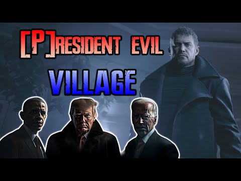 Видео: Президенты США «играют» в Resident Evil Village | Президент Зло 1