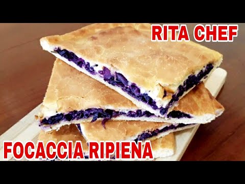 Видео: ФАРШИРОВАННАЯ ФОКАЧЧА🍕РИТА ШЕФ-ПОВАР | STUFFED FOCACCIA.