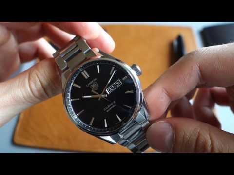 Видео: Обзор Tag Heuer Carrera Calibre 5 Day-Date