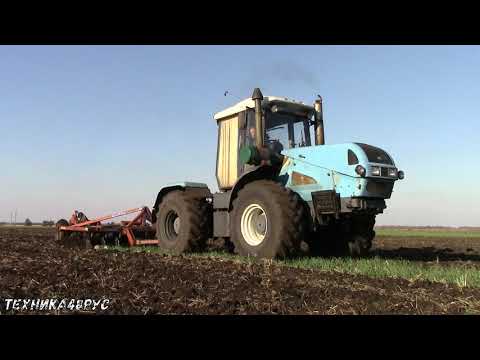 Видео: Знакомый незнакомец  - трактор ХТЗ-17221-09 с БДМ-3х4 на повторном дисковании