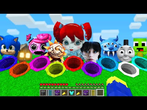 Видео: ЗОМБАК НАШЁЛ КРУГЛЫЕ ЯМЫ В МАЙНКРАФТ