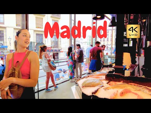Видео: Затерянные в Мадриде. Высококачественное уличное приключение!!- ПЕШЕХОДНАЯ ЭКСКУРСИЯ ПО МАДРИДУ 4K.