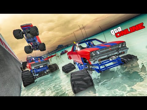 Видео: ТОЛЬКО НЕ ОСТАНАВЛИВАЙСЯ! 15 БИГФУТОВ + ТРОЛЛИНГ ОТ КАСПЕРА = МЯСО! GTA 5 ONLINE (ГТА 5 ГОНКИ)