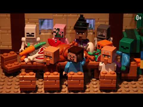 Видео: Рождественские сказки - LEGO Minecraft