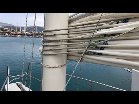 Видео: Косметические работы на яхте Мидана (часть 2)