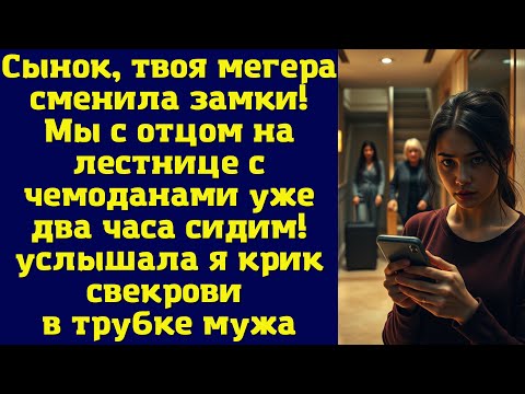Видео: Сынок, твоя мегера сменила замки! Мы с отцом на лестнице с чемоданами уже два часа сидим
