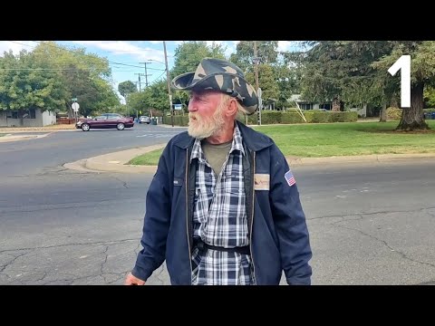 Видео: Русскоговорящий бездомный в США