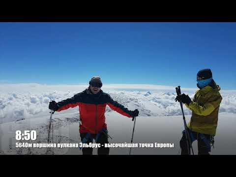 Видео: Восхождение на Эльбрус часть 3: Штурм (5642м)