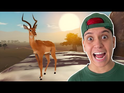 Видео: ВЫЖИВАЮ как ДОБЫЧА в ЛЕСУ ДИКИХ ЖИВОТНЫХ в ROBLOX!! (Savannah Life)