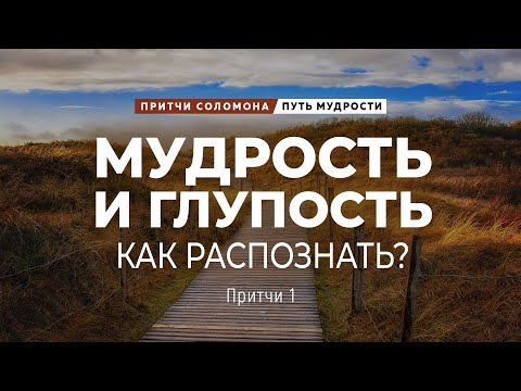 Видео: Путь мудрости: 1. Мудрость и глупость. Как распознать? | Пр. 1 || Андрей Зубарев