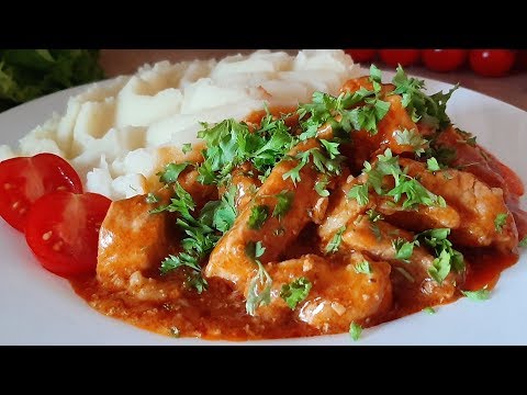 Видео: МЯСО с подливой БЕЗ Томатной Пасты. Тушеное мясо. Гуляш из свинины с подливкой без томатной пасты