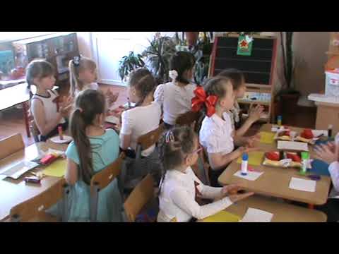 Видео: Конспект  открытого занятия подготовительная группа  тема: «Открытка к 9 мая»