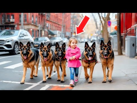 Видео: 🐶 Маленькая девочка каждый день выгуливала собак — но то, что она скрывала, потрясло всех! 😱