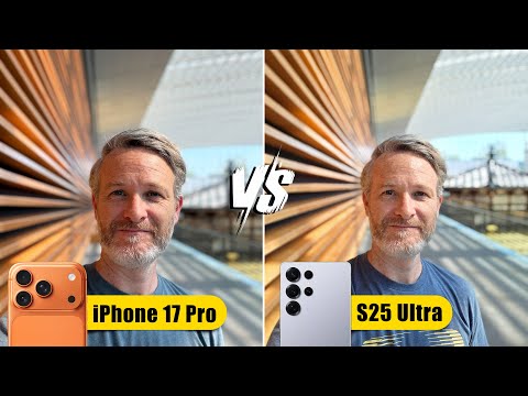 Видео: Сравнение камер iPhone 17 Pro и Samsung Galaxy S25 Ultra
