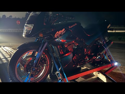 Видео: Kawasaki GPZ500S 9600km 2550$ Розмитнений