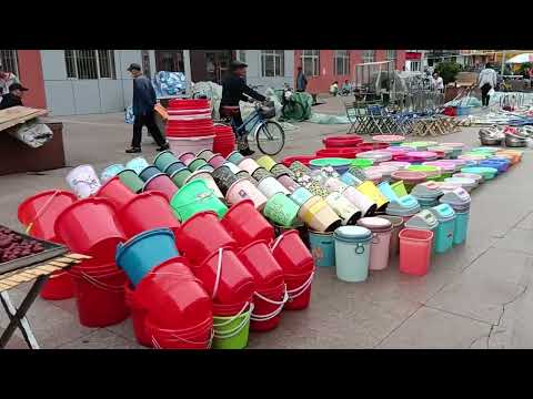 Видео: Прогулка по городу Хэйхэ (пров. Хэйлунцзян, Китай)