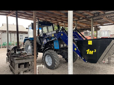 Видео: Установка навантажувача HARD та короткий тест. @selhozteh 