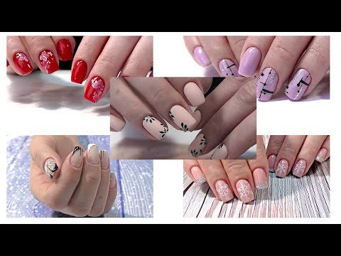 Видео: Nail Design ideas 💅 Идеи Дизайна ногтей. Хроника пятикратная! Идеи маникюра