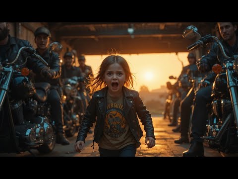 Видео: Маленькая девочка просит о помощи у байкеров — история, от которой мурашки по коже