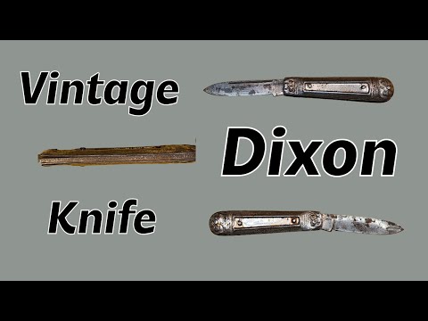 Видео: Реставрация старинного десятицентового ножа!