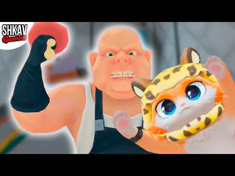 Видео: КОТ СДЕЛАЛ БАЗУ В МАГАЗИНЕ МЯСНИКА! I Am Cat VR! / Часть 43 /