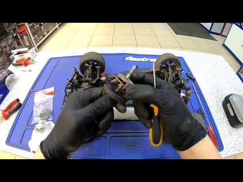 Видео: Замена главной шестерни Himoto Katana Bowie