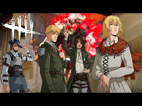 Видео: Dead by Daylight ⚔️ Возвращение Коллаборации с Атакой Титанов! | ВСЕ СКИНЫ 😱