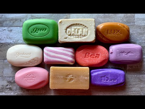 Видео: ASMR Soap cutting | Soap Carving|Резка мыла  | ASMR