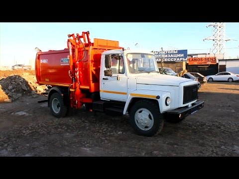 Видео: 2013 ГАЗ 3309 КО-440-2. Обзор (интерьер, экстерьер, двигатель).